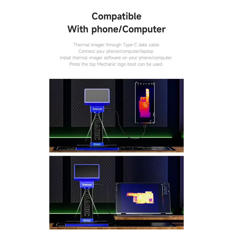 voor IScout 256x192 warmtebeel - Thermal Imaging Camera Pcb Repair recensie en prijs