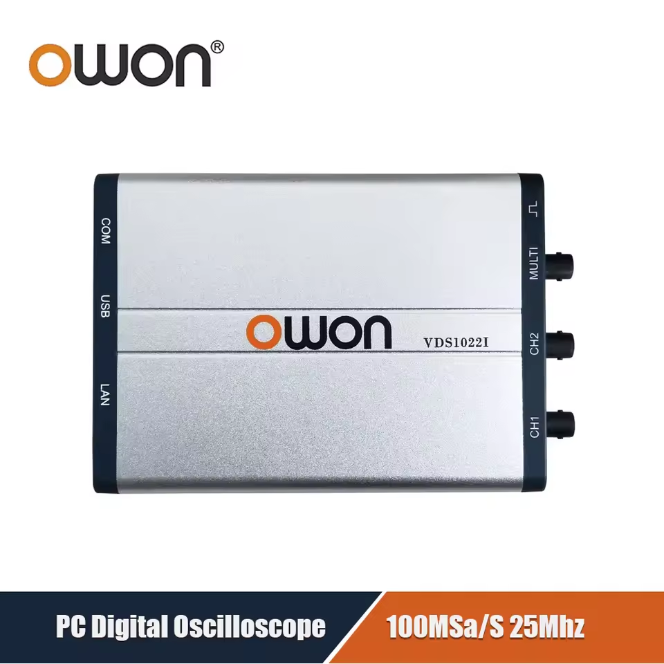 OWON VDS1022/I virtuele pc-osc - Signal Generator Spectrum Analyzer recensie en prijs