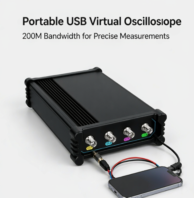 VTO2004 Draagbare, gesplitste  - Digital Storage Oscilloscope 100Mhz recensie en prijs