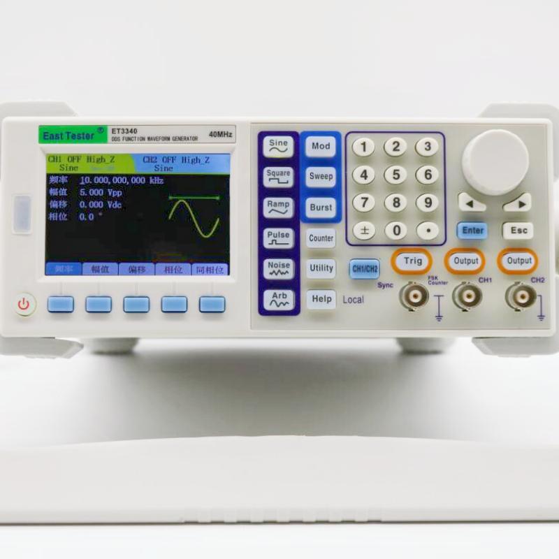 ET33X-serie Tweekanaals functi - Function Arbitrary Waveform Generator recensie en prijs