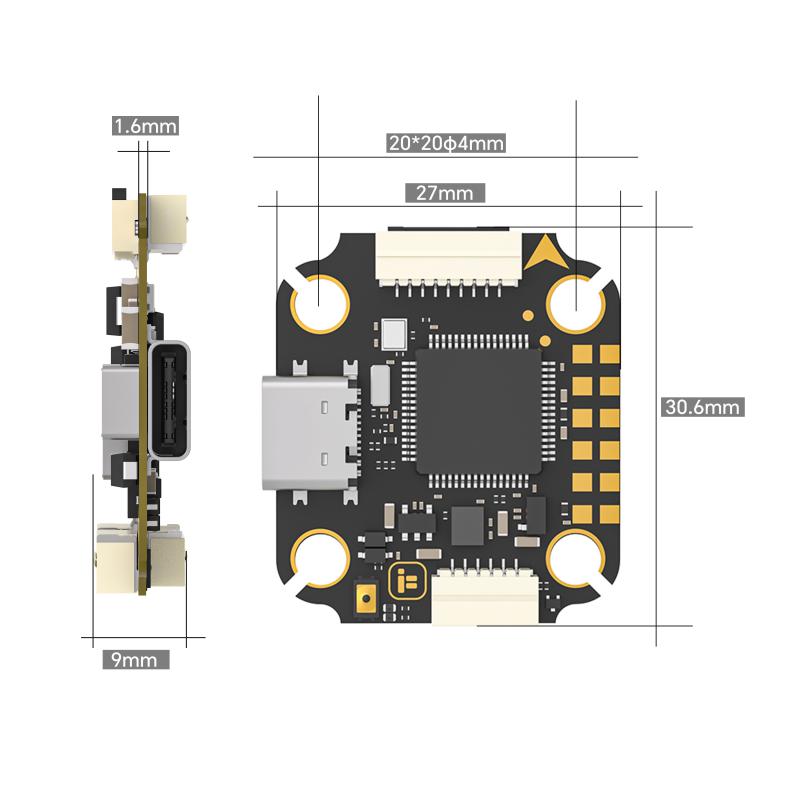 Iflight Borg F7 Mini Stack met - Fpv Flight Controller F7 Stack 60A recensie en prijs