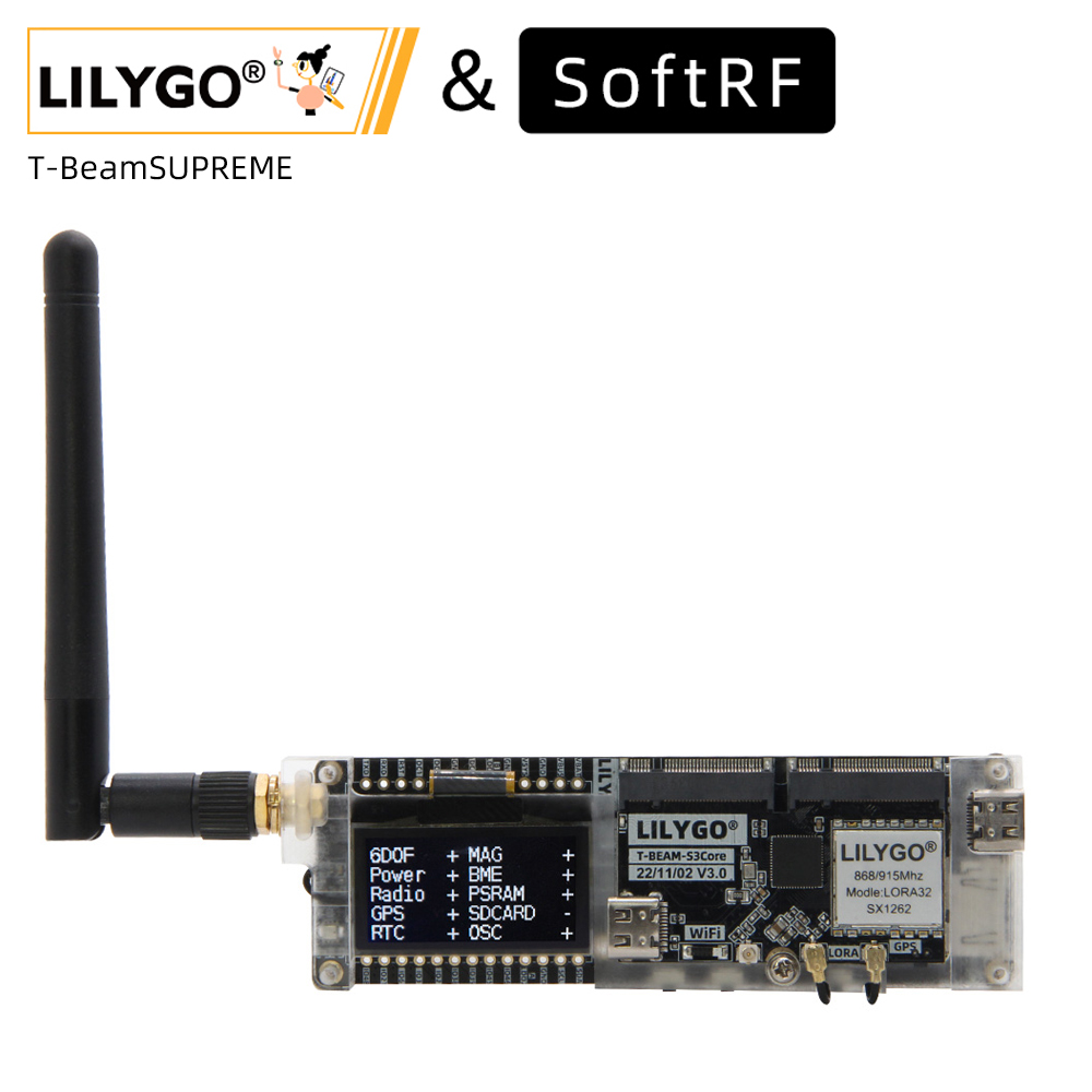 LILYGO® SoftRF T-Beam SUPREME  - Esp32 S3 Development Board Lot recensie en prijs
