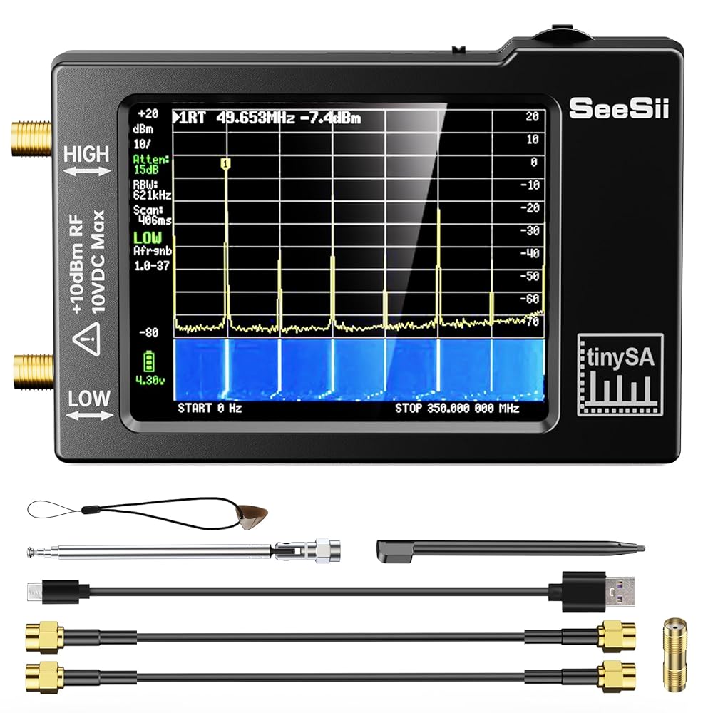 Verbeterde Tiny Spectrum Analy - Signal Generator Spectrum Analyzer recensie en prijs
